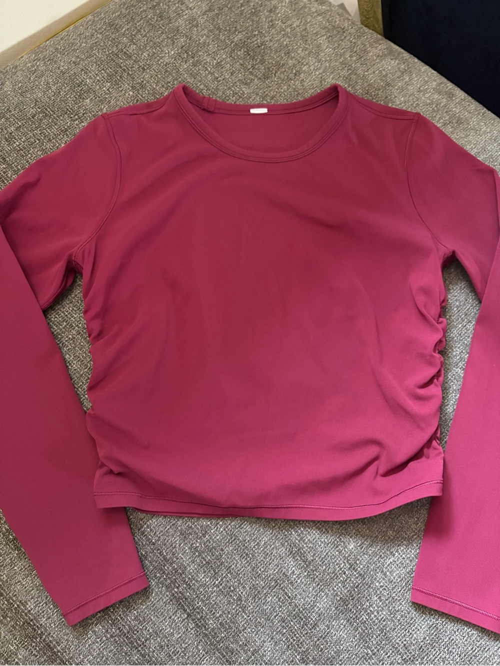 Women's Lululemon Long Sleeve Crew Tee - Berry